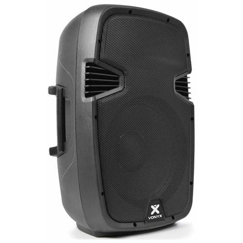 Skytec Vonyx SPJ-1200A Enceinte Active 12" 600 Watts, enceinte amplifiée, sonorisation professionnelle, boitier ABS Solide