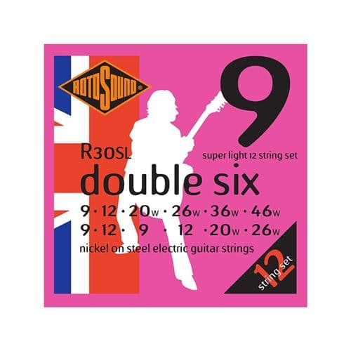 Rotosound R30SL Double Six 9-46/9-26