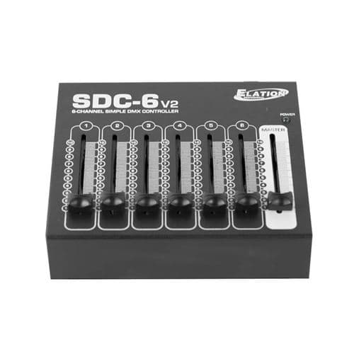 Adj SDC-6 Faderdesk V2 Black Contrôleurs DMX