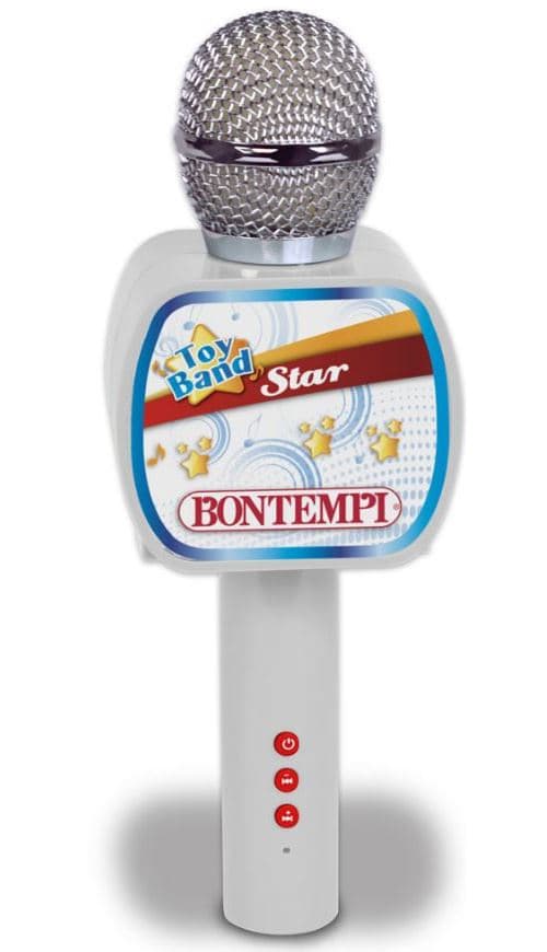 Bontempi haut-parleur junior 8,5 x 24 x 6 cm gris/argent