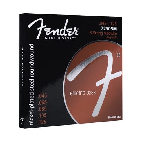 Fender Super 7250s NPS medium, jeu de cordes guitare basse électrique 5