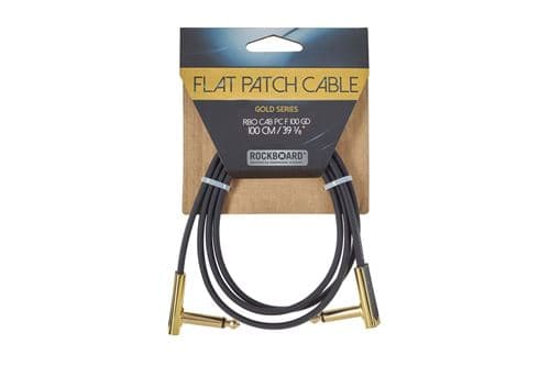 Rockboard Flat Patch Gold Series CAB-pc-F-100-gd Câbles pour