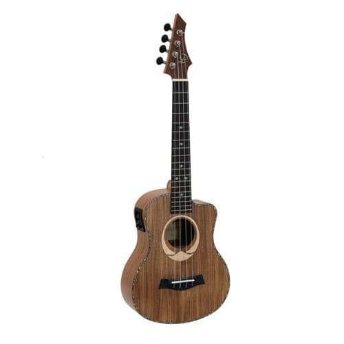 DIMAVERY Uk-200 ukulélé ténor, koa