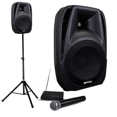 Gemini Bar Animations sonorisation Bluetooth fonction bass reflex autonomie 5 h Gris