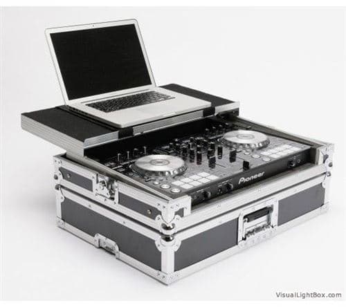 Magma Controller Workstation DDJ SR Black/silver Flight cases