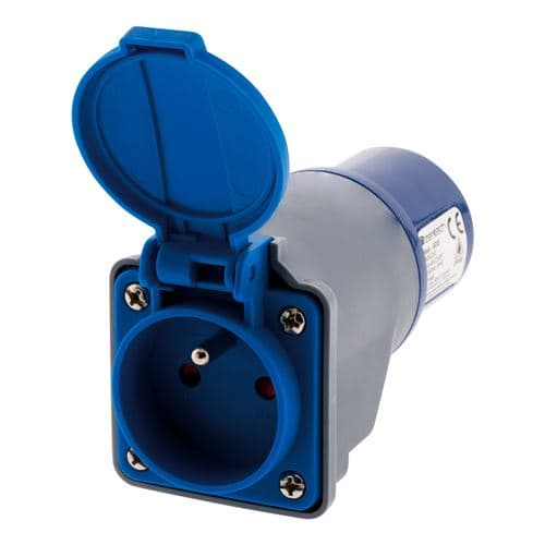 Zenitech 16A 2P+T en mâle CEE17 pour camping, nautisme