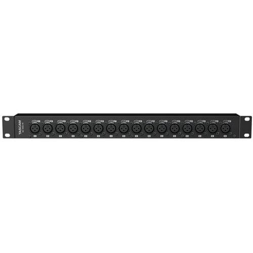 Tascam BO-16DX/IN Boîtier connexion 16 entrées symétriques XLR femelles vers Sub D 25