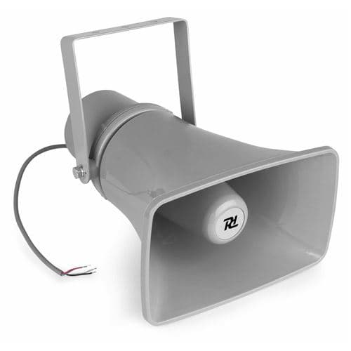 Power Dynamics HS20 Haut-Parleur à Pavillon, 100V, Livré avec Support de Montage