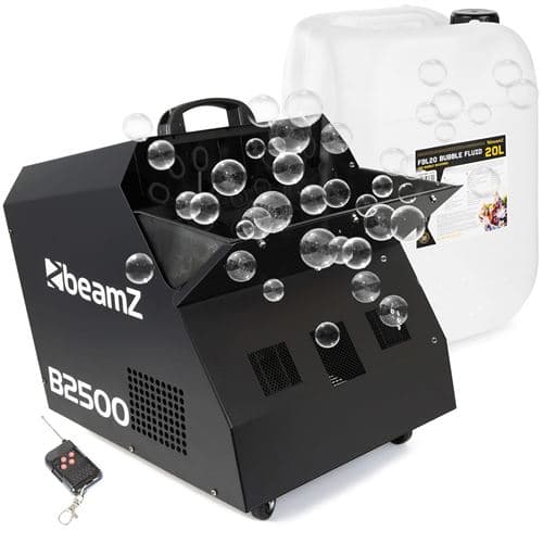 BEAMZ B2500 20L de liquide, télécommande sans fil, idéal pour tout type évènement