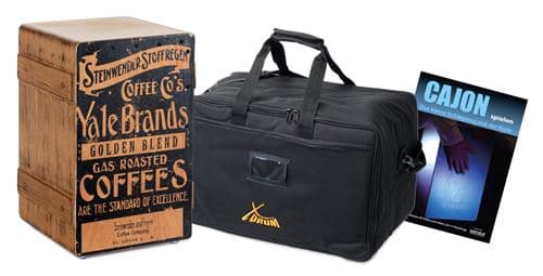 XDrum Design Series Cajon Coffee Set incluant sac + apprentissage