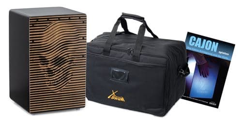 XDrum Design Series Cajon Skull Set incluant sac + apprentissage