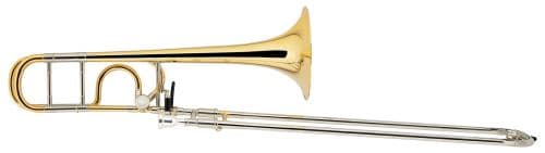 Lech Gold Lechgold QP-17GL Trombone Ténor Laiton Doré
