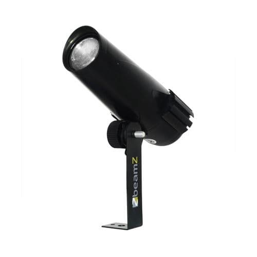 BEAMZ PIN Spot à LEDs blanches Angle 8° Etrier de montage PS6W
