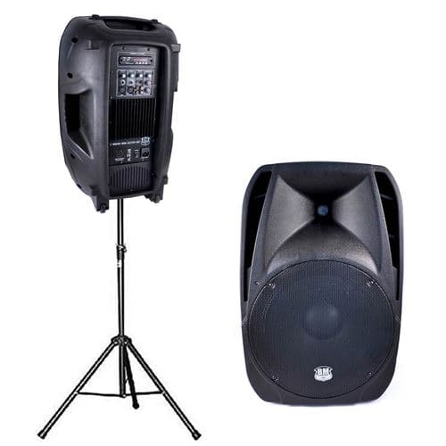 Gemini amplifiée Boomer 8" 300W USB SD BT +