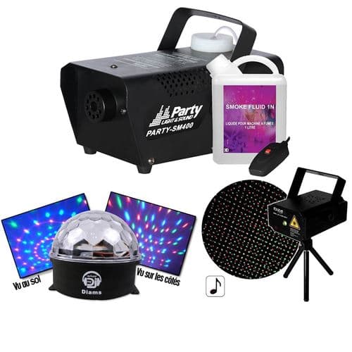 Ibiza Light DIAMS & LYTOR SM-400 + LAS-130RG