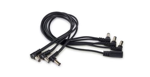 Rockboard Chaine D alimentation Coudee Pour 6 Pedales CAB-power-DC6-a Câbles alimentation