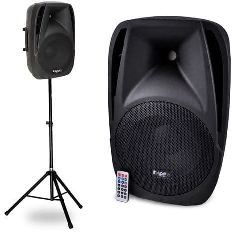 Ibiza Sound active 10"/25CM 250W USB/SD/BT +