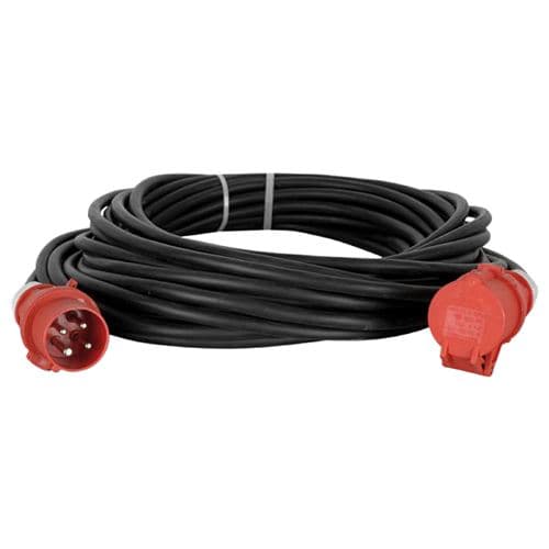Showtec Dap Motor Cable CEE 4P 16 A Rouge 20m Câble d alimentation