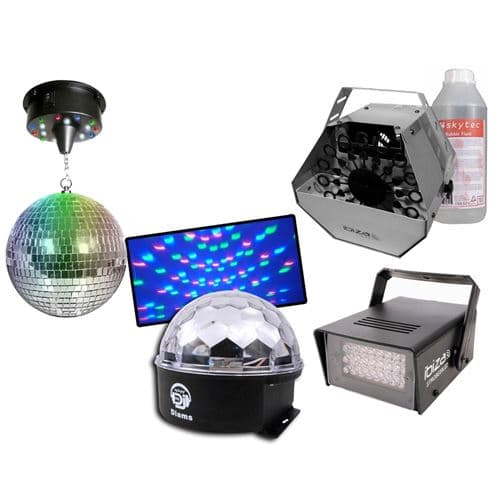 Ibiza Light DIAMS+STROBE20LED + LED20 + LBM10+1L