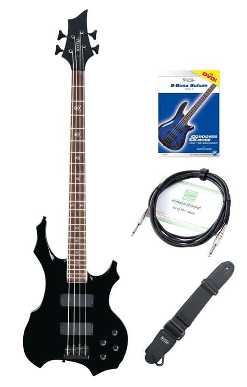 Rocktile Pro BB104-B BattleBone Set de basse électrique noir