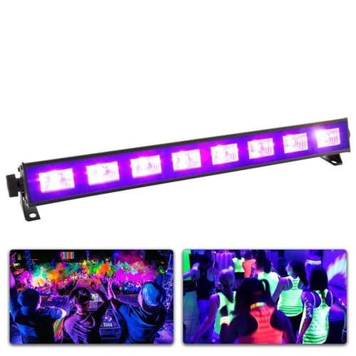 Tronios BeamZ BUV93 Barre LEDs 8 LED UV, Puissance 3 Watts par LED
