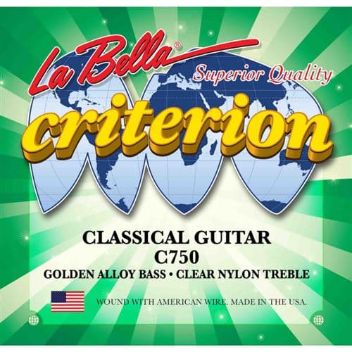 La Bella Labella C750 Jeu de cordes guitare classique Criterion