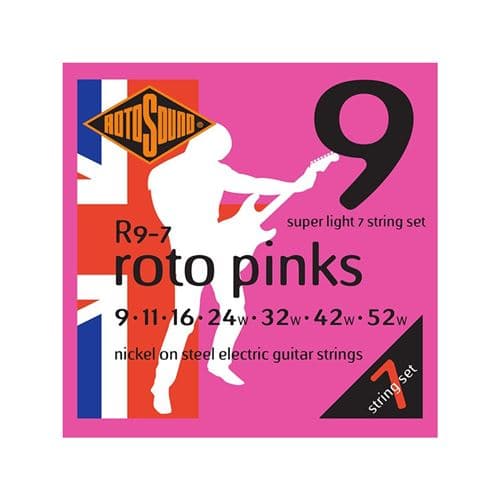 Rotosound R9-7 Roto Pinks 9-52
