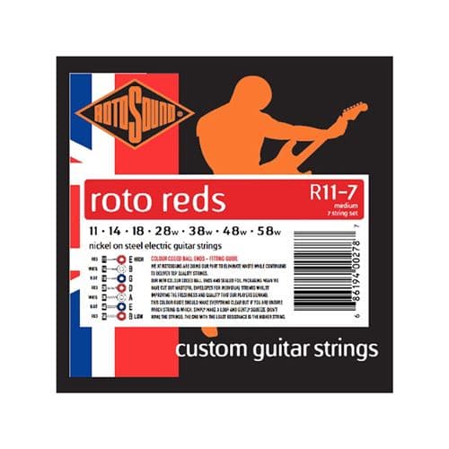 Rotosound R11-7 Roto Reds 11-58