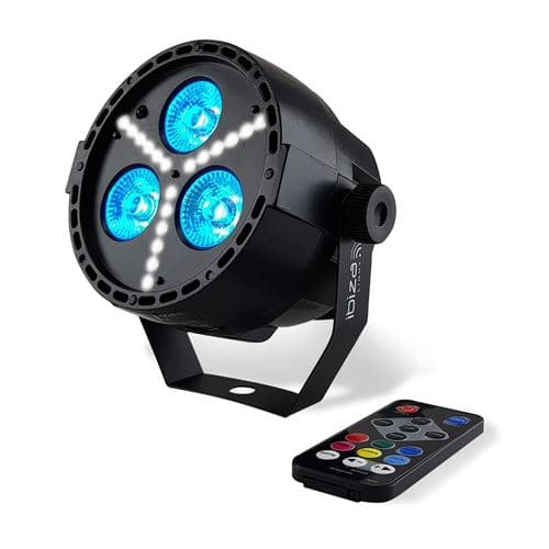 Ibiza Light LEDs RGBW 4-en-1 + Stroboscope à LED SMD PAR-MINI-STR PAR-MINI-STR
