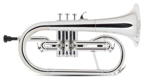 Classic Cantabile MardiBrass bugle Sib en plastique argenté