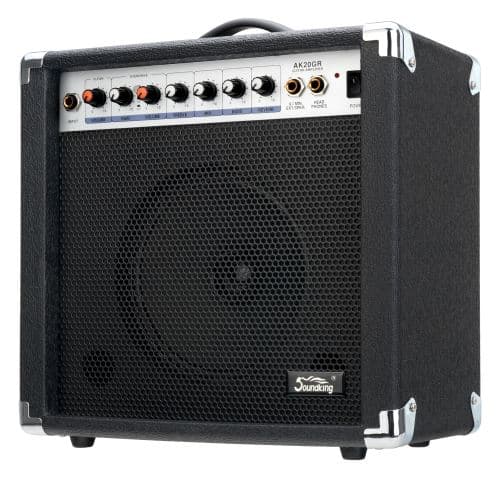 Soundking AK20-GR amplificateur pour guitare, 2 canaux, 60 watt