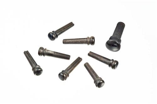 Planet Waves D Addario And Co Ebony Bridge Pins With End Pin Set Ebony