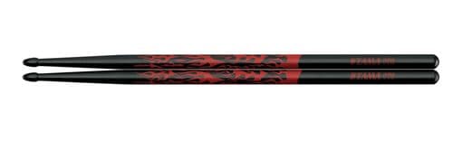 Tama 5BFBR Japanese Oak Rhythmic Fire D15MM X L406MM Baguettes de