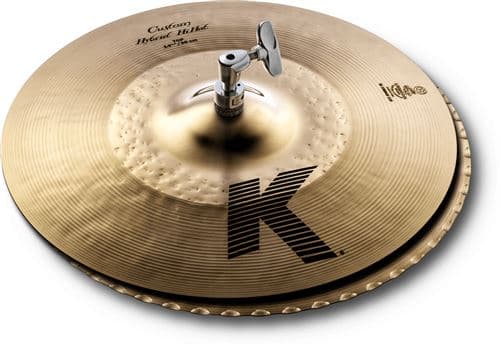 Zildjian K1224 K-custom 14.25'' Hybrid Hi Hats Charlestons Hi Hat