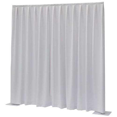 Showtec P&D Curtain Dimout 300x300 Pipe & Drape rideau plissé blanc