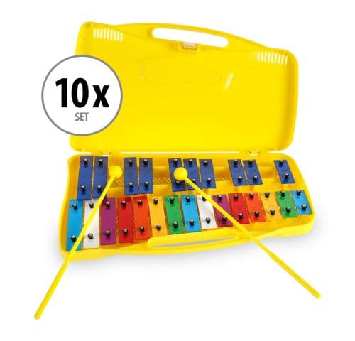 Classic Cantabile Carillon Soprano Chromatique SET de 10
