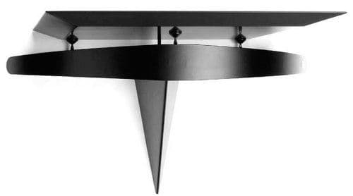 Project Pro-Ject 3859 Wallmount 3, étagère pour tourne-disque, noir