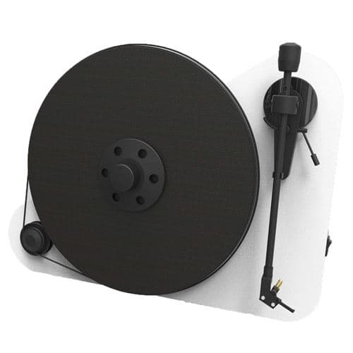 Project Pro-Ject VTE Tourne-Disque à positionnement Verticale, Droite, Blanc