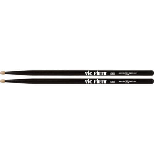 Vic Firth 5AB American Classic Hickory 5A Noire Baguettes de