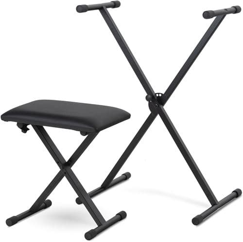 Classic Cantabile SET pour Clavier numérique avec pupitre pour clavier et banquette pour clavier