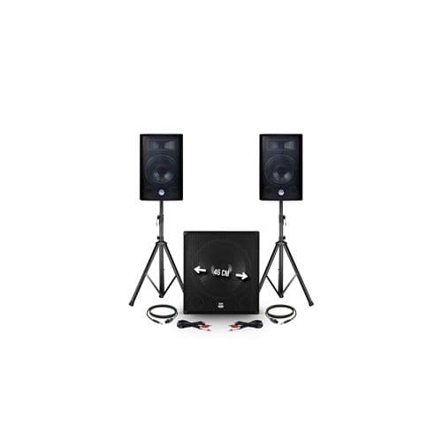 BM Sonic SONO 30cm/12" + Caisson 46cm/18" + Pieds + Câbles 1812