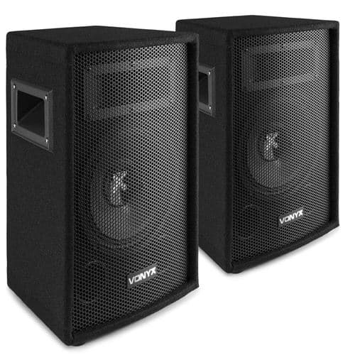 Skytec Vonyx Paire d Enceintes SL6 PA Speakerbox 6 pouces 150 Watts, Enceintes Passives, Sonorisation,
