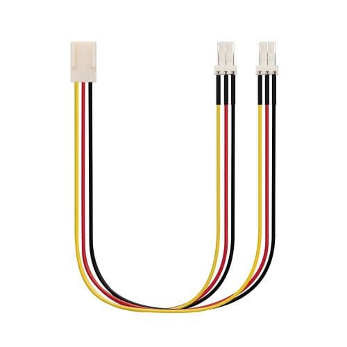 Nanocable Nano Cable 10.19.0801 Alimentation pour Ventilateur, mâle-Femelle, 30cm