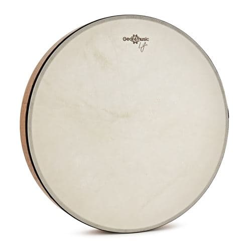 Gear4Music Life Tambour sur Cadre de 18 pouces, Peau Synthétique