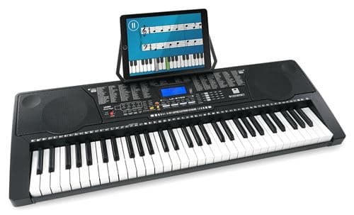 McGrey LK-6150 61 touches synthétiseur avec touches lumineuses et lecteur MP3