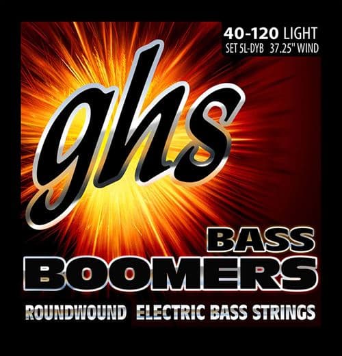 Ghs 5L-DYB Bass Boomers Light 5C 40-120 Cordes guitares basses 5