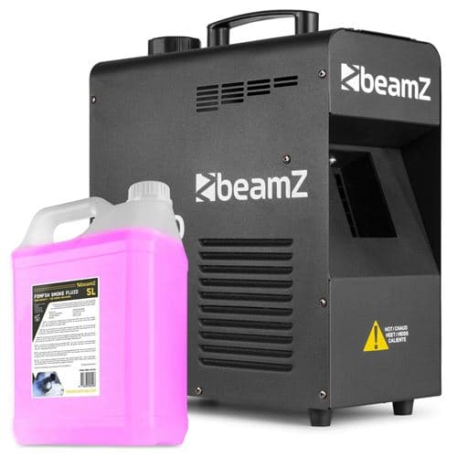 BEAMZ H2000 DMX fazer smoker 1700W avec 5 litres de liquide de idéal pour animer vos soirées