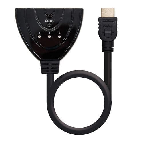 Nanocable Nano Cable 10,25.2103 Câble HDMI switch 3 x 1 avec v.1,3 pigtail () 50