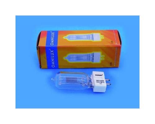 Omnilux Ampoule halogène pour effet lumineux Studiolampe 230 V GX9.5 1000 W