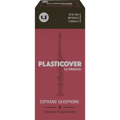 Daddario D Addario RRP05SSX150 Anches saxophone soprano, force 1.5, boîte de 5